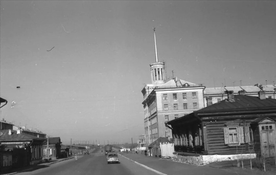 Ретроспектива. Омск. 1960 год. Улица..