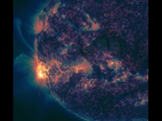 Завтра Землю ожидает мощная магнитная буря класса X3.3, которая в два раза сильнее последней вспышки X1.4 от 9..