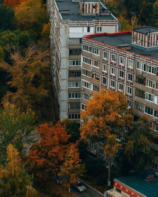 Поздняя осень в городе..