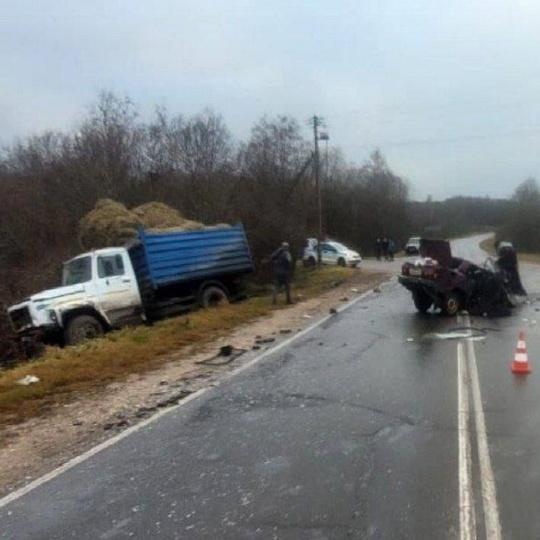 Смертельное ДТП на 10-м км автодороги «Ретюнь - Волошово - Сара Гора» в Лужском районе Ленобласти. 
 
«ВАЗ» не..