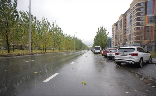 Улица Серова сегодня доступна только для движения водного..