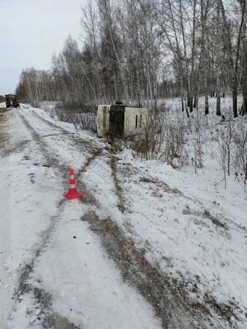 В Каргатском районе пассажирский автобус опрокинулся в кювет

21 ноября в 9:15 на 50 км дороги "Каргат-Кочки"..