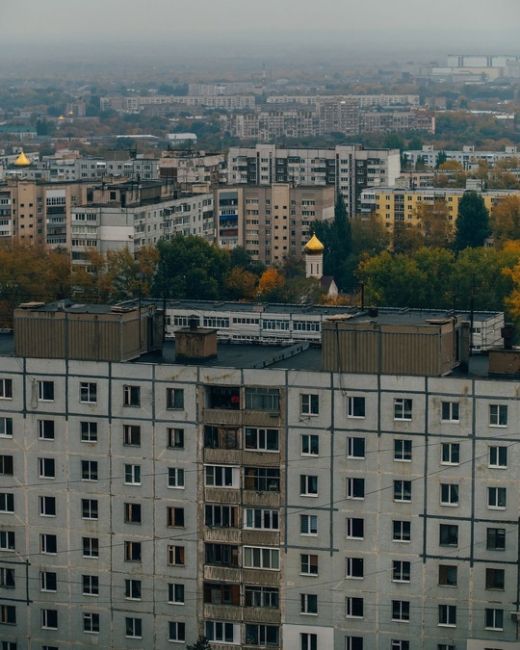 Поздняя осень в городе..