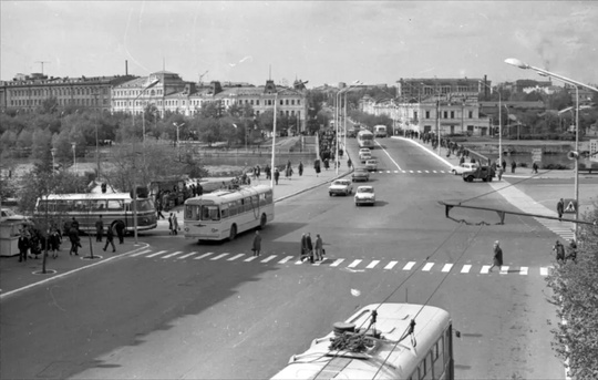 Ретроспектива. Омск. 1973 год. У Юбилейного..