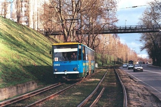 🚋Трамвайное движение на Похвалинском съезде в разные годы. Линия просуществовала чуть более 70 лет и была..