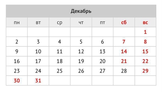 ❗️Перед Новым годом россиян ожидает шестидневная рабочая неделя

С 23 по 29 декабря придётся работать, так..