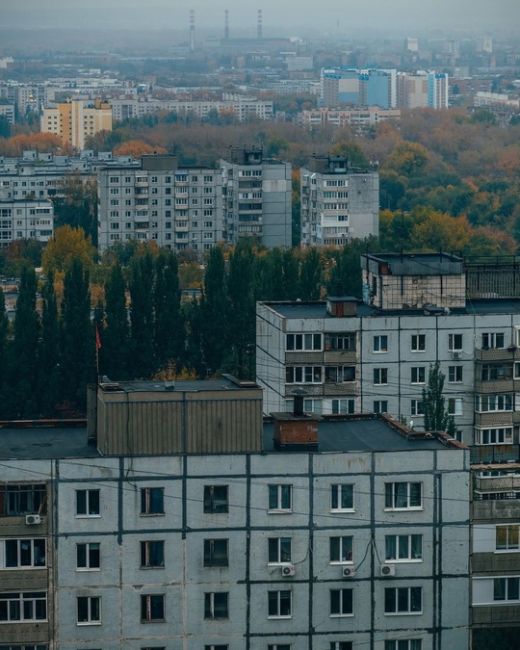 Поздняя осень в городе..