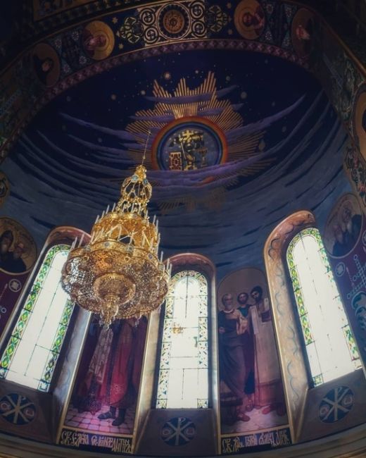 ⛪️ Внутреннее убранство Вознесенского Войскового Всеказачего патриаршего собора в городе Новочеркасске...