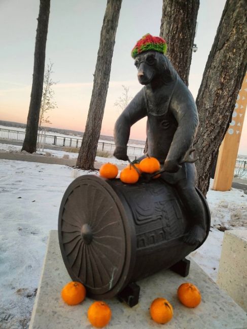 Мандариновое нашествие на пермских медведей 🍊🍊🍊

Фото: Оксана..