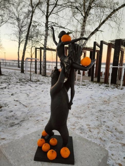 Мандариновое нашествие на пермских медведей 🍊🍊🍊

Фото: Оксана..