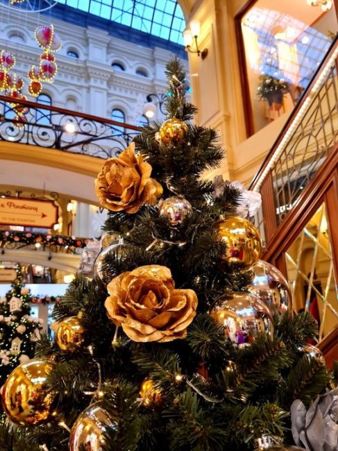 Парад ёлочек в ГУМе 🎄 
 
Фото: Ишевских..