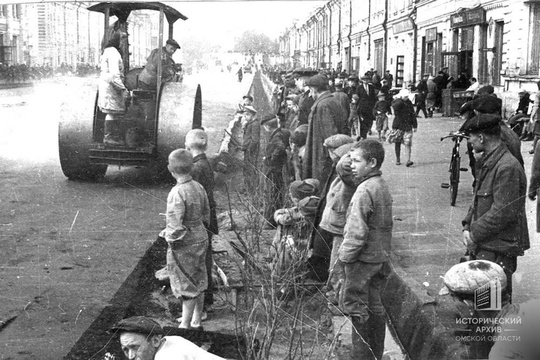 История Омска в старых..