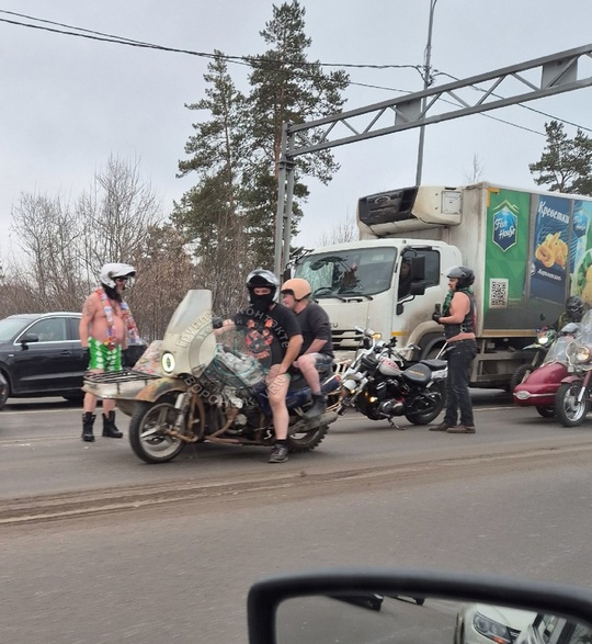 Мотосезон в Воронеже для кого-то еще не..