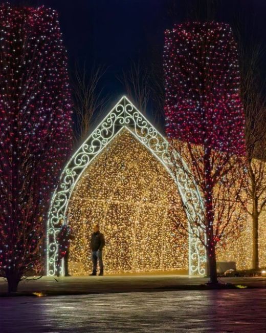 По-новогоднему празднично и ярко в Парке Облаков 🎄✨

спасибо..