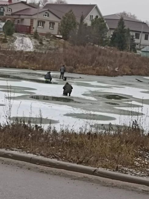 МЧС обращается к вам с просьбой не выходить на тонкий лёд! 
 
В это время нижегородские..