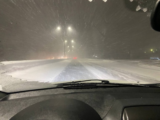 В Перми сегодня снежно. Водители, будьте осторожнее на..