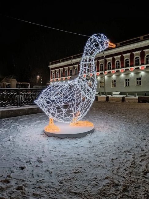 Новогодний арзамасский гусь💙
 
Фото: Ольга..