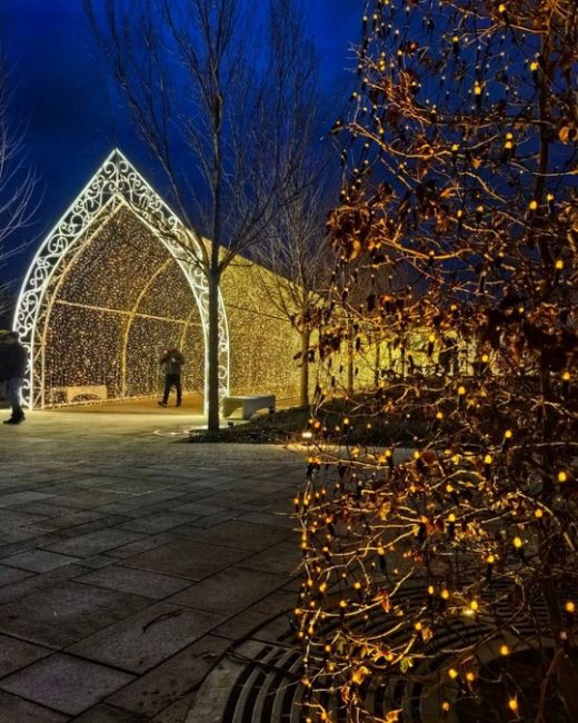 По-новогоднему празднично и ярко в Парке Облаков 🎄✨

спасибо..