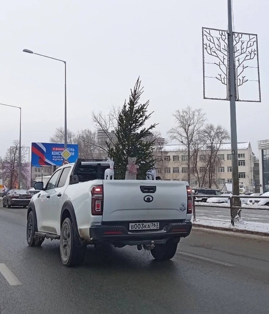 🎄Водители в Самаре поднимают новогоднее..