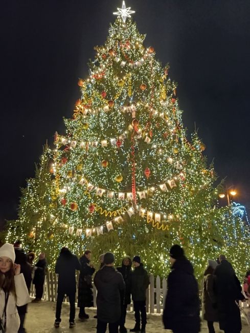 🎄Новогодняя атмосфера у Морского собора в Кронштадте 
 
Захватывающее мультимедийное шоу можно посмотреть..