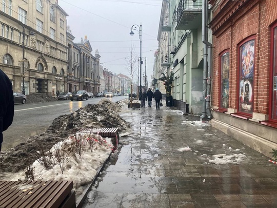 Горожане пожаловались на непрезентабельный вид центральных улиц..