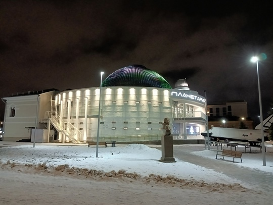 🗣️ ПЛАНЕТАРМЙ им Гречко🪐🪐🪐

Рядом поставили «Буран»

📍Революционная,..